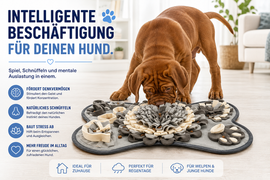 Intelligente Schnüffelmatte – Beschäftigung, die glücklich macht