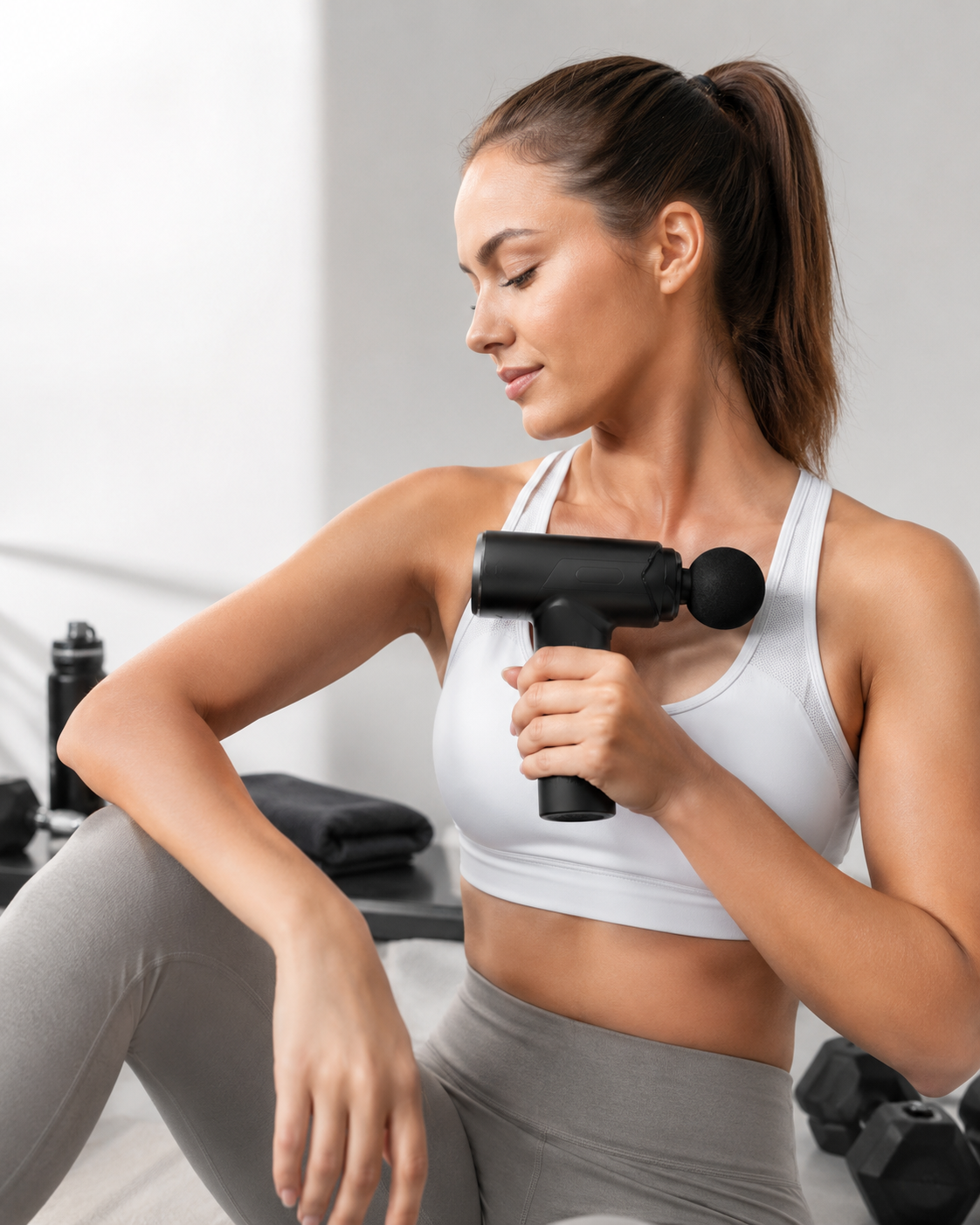MES. Pulse Mini – Kompakte Massagepistole für Regeneration & Entspannung