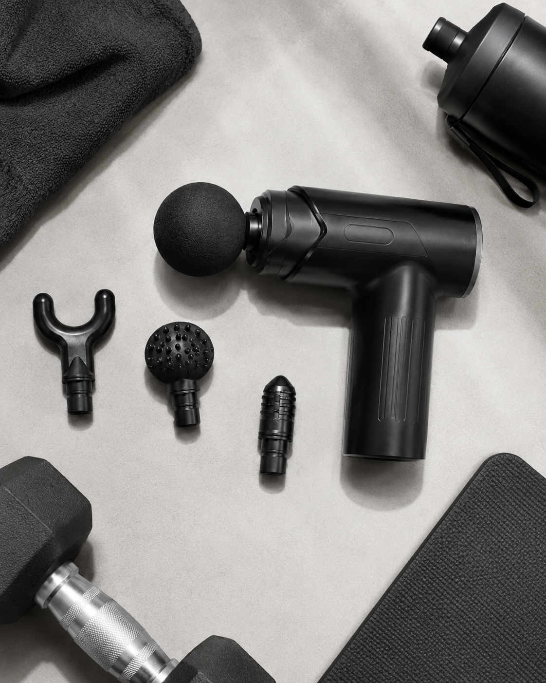 MES. Pulse Mini – Kompakte Massagepistole für Regeneration & Entspannung