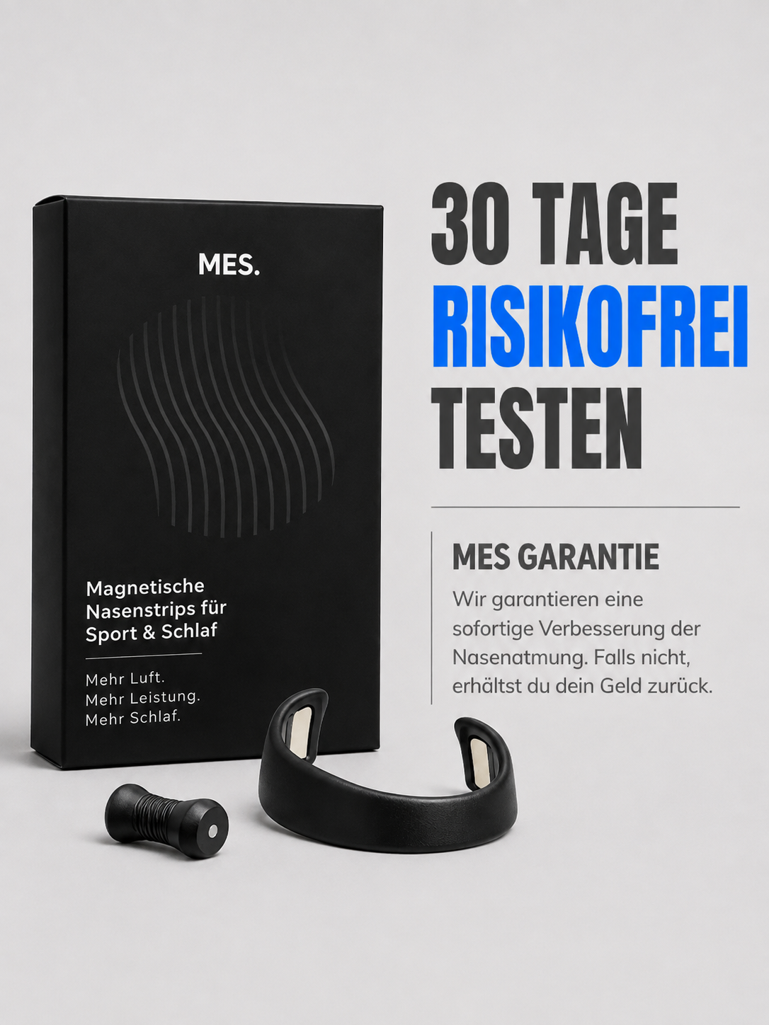 MES. Magnetische Nasenstrips