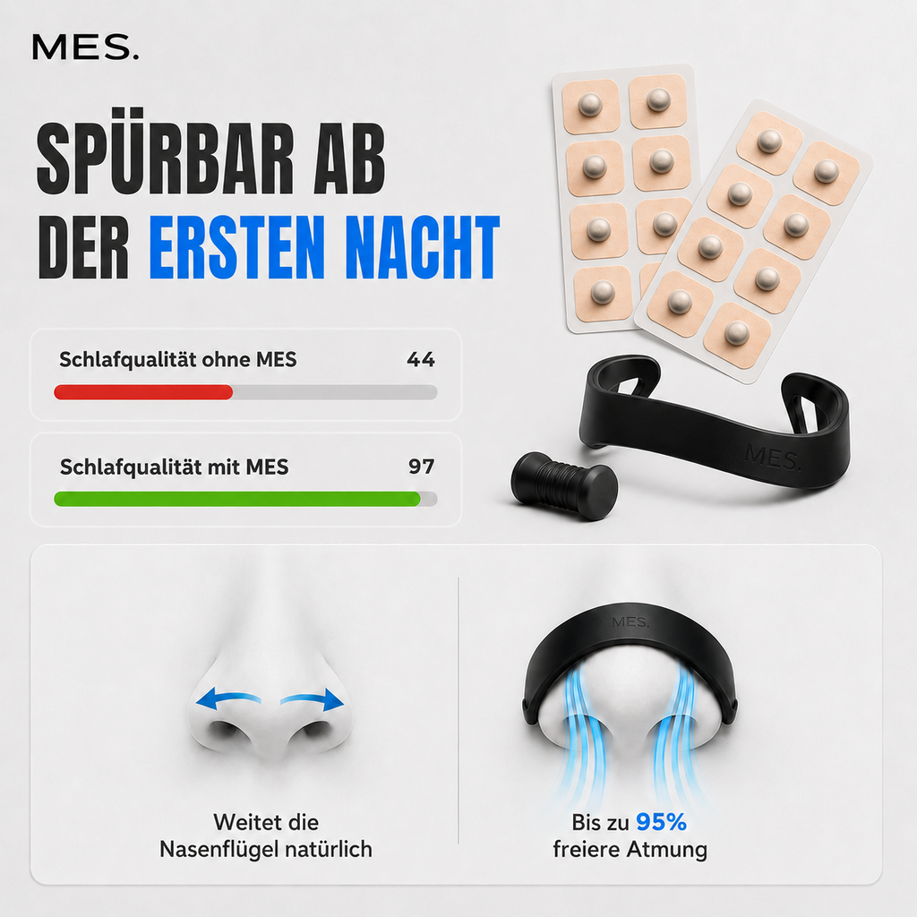 MES. Magnetische Nasenstrips