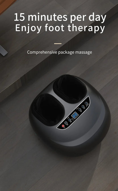 Intelligent Leg Beauty Instrument - Fully Automatic Kneading Foot Massager with Airbag Full Wrap Foot Massage Machine