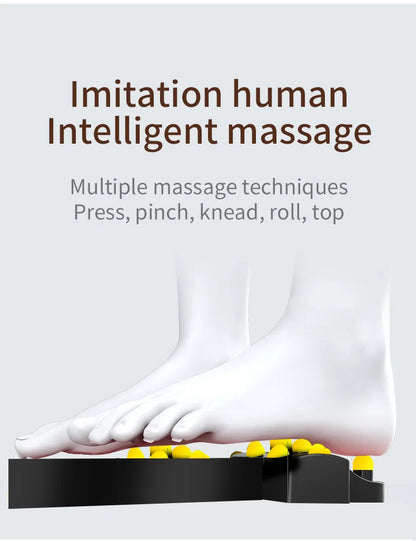 Intelligent Leg Beauty Instrument - Fully Automatic Kneading Foot Massager with Airbag Full Wrap Foot Massage Machine