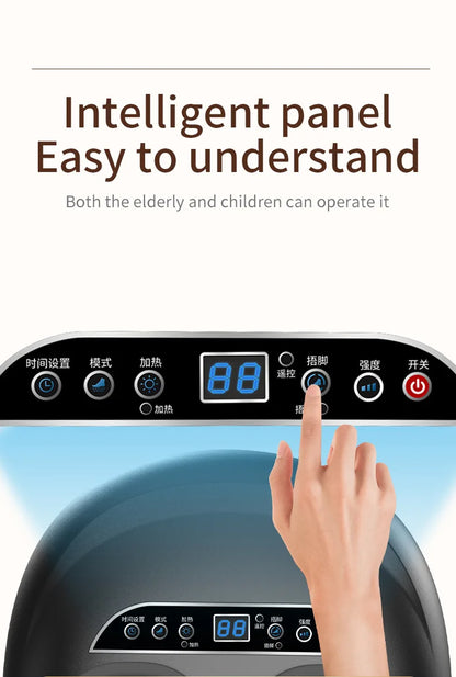 Intelligent Leg Beauty Instrument - Fully Automatic Kneading Foot Massager with Airbag Full Wrap Foot Massage Machine