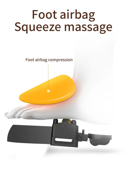 Intelligent Leg Beauty Instrument - Fully Automatic Kneading Foot Massager with Airbag Full Wrap Foot Massage Machine