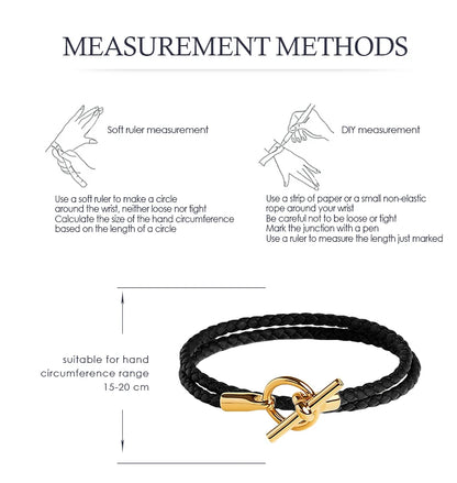 MOONLIGHT Classic Leather Doublelayer Bracelets for Woman High Quality Bracelet Fashion Couple Jewelry Gifts 11 Colors Wholesale