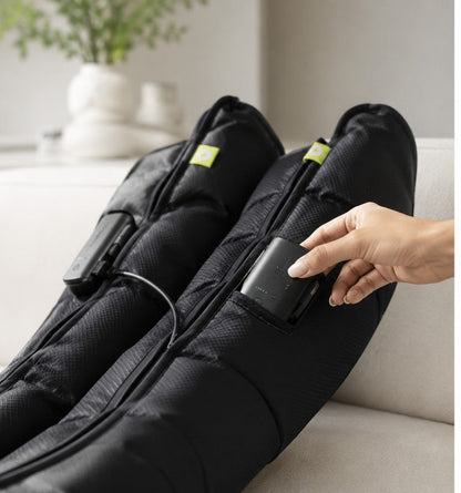 MES. Recovery Boots – im Einsatz auf dem Sofa